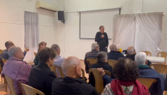 اجتماع في مقر الرابطة مع مرشح لرئاسة بلدية تل أبيب 